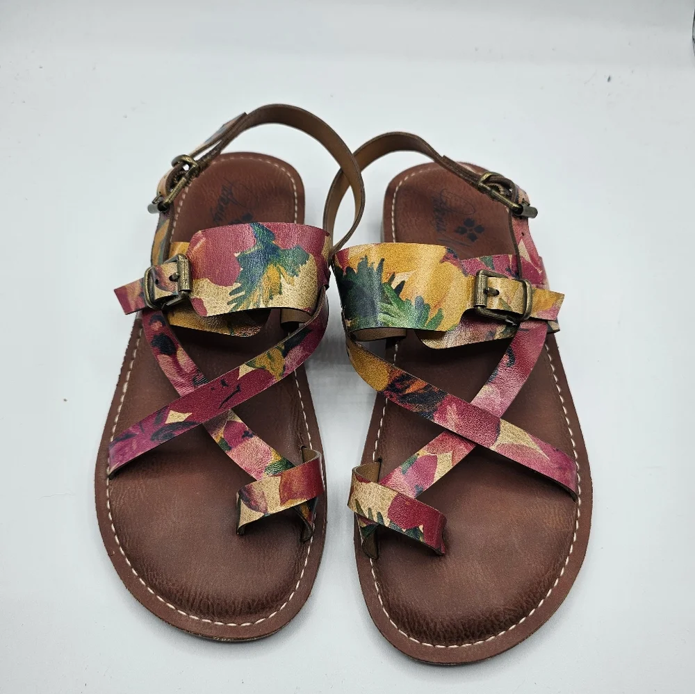 Patricia Nash Fidella Spring Multi Sandals - Picture 1 of 15